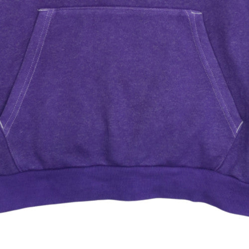 Puma Men's Purple Pullover Hoodie Small Graphic Logo Sportswear