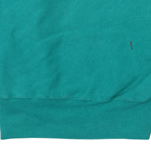 Champion Men's Green XL Reverse Weave Hockey Graphic Sweatshirt