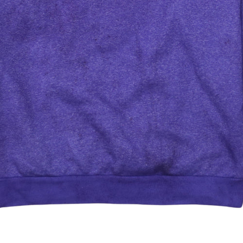 Puma Women's Purple Crew Neck Pullover Sweatshirt Size L