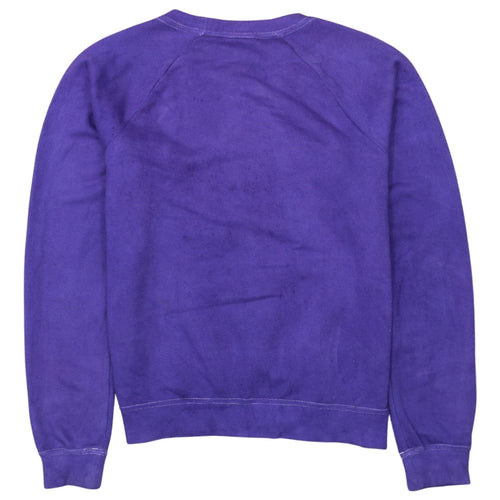 Nike Women's Purple Crew Neck Logo Pullover Sweatshirt XS