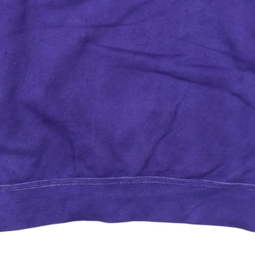 Nike Women's Purple Crew Neck Logo Pullover Sweatshirt XS