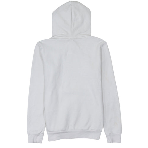 Puma Womens White Small Pullover Hoodie Sweatshirt Casual