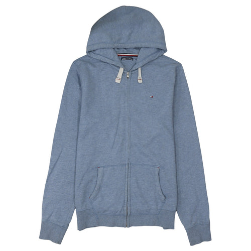 Tommy Hilfiger Men's Blue Full Zip Hoodie XL Classic Style