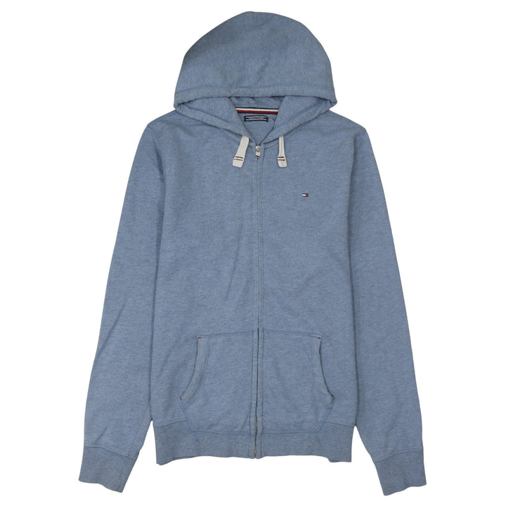 Tommy Hilfiger Men's Blue Full Zip Hoodie XL Classic Style