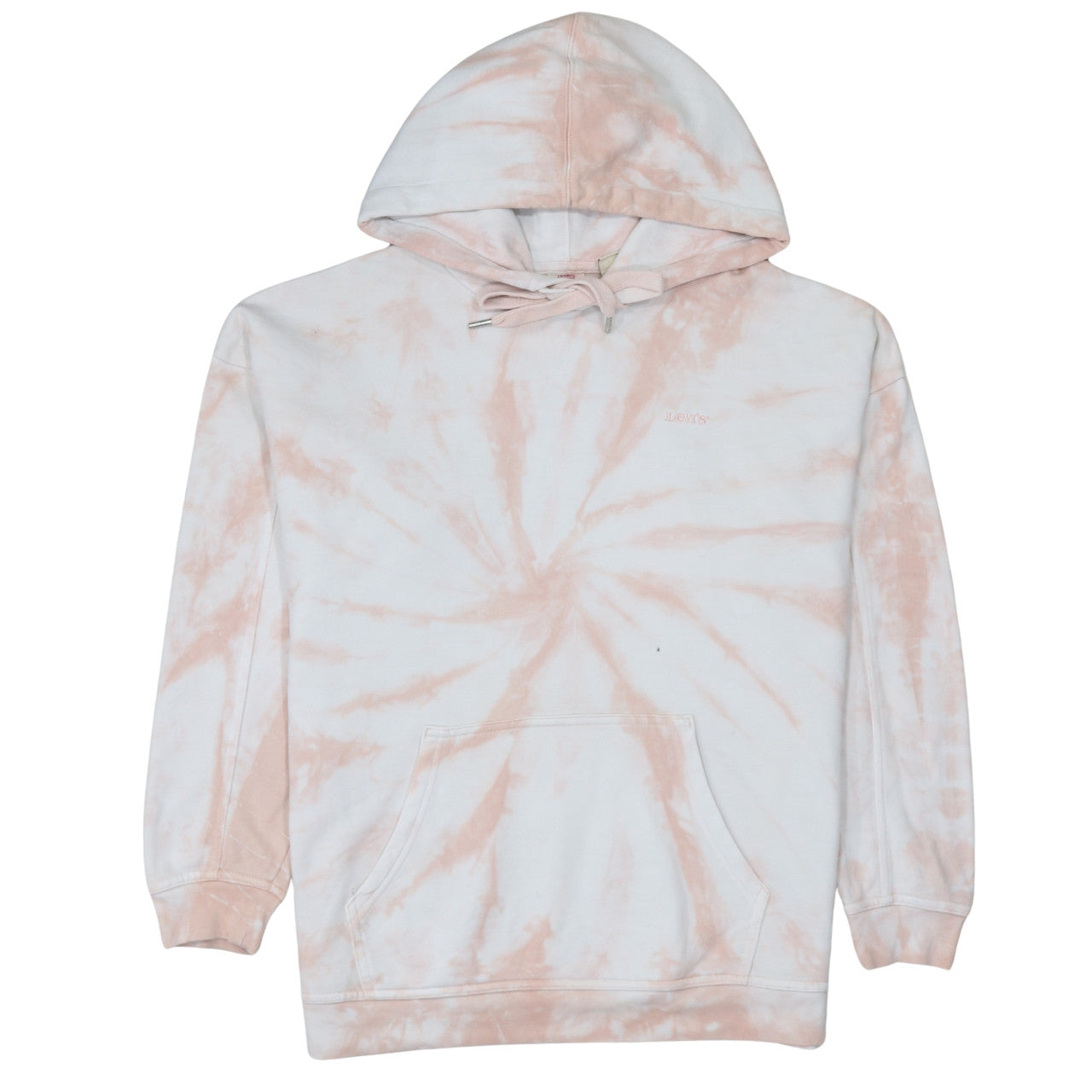 Levi's Men's Beige Tie Dye Pullover Hoodie Size S Regular Fit
