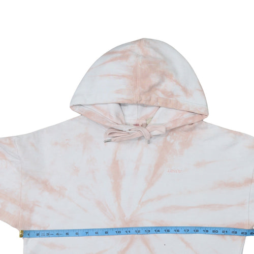 Levi's Men's Beige Tie Dye Pullover Hoodie Size S Regular Fit