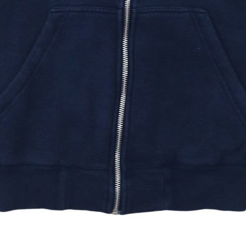 Adidas Men's Blue Full Zip Hoodie Size S Regular Fit