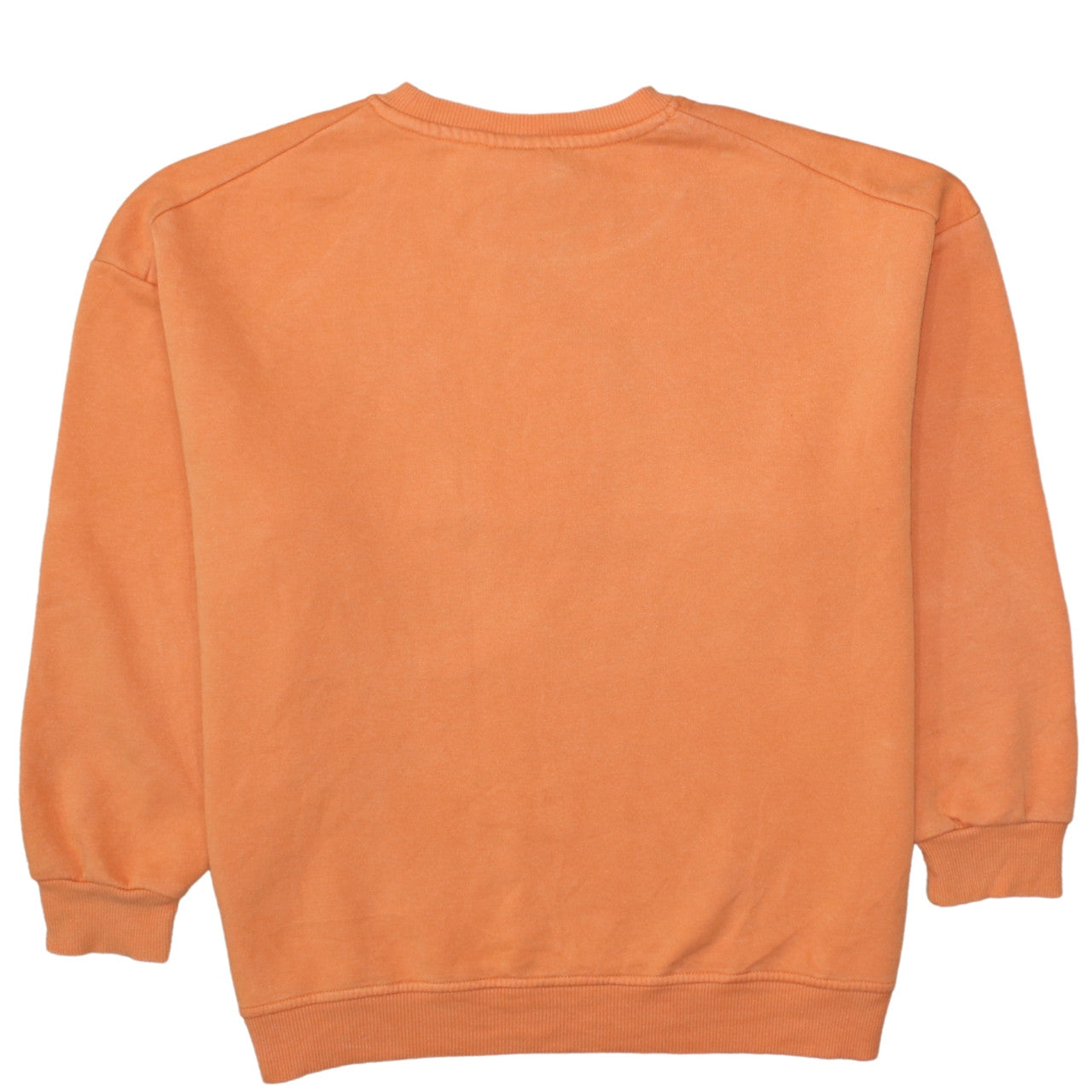 Disney Women’s Orange Mickey Mouse Pullover Sweatshirt Size S 10/12