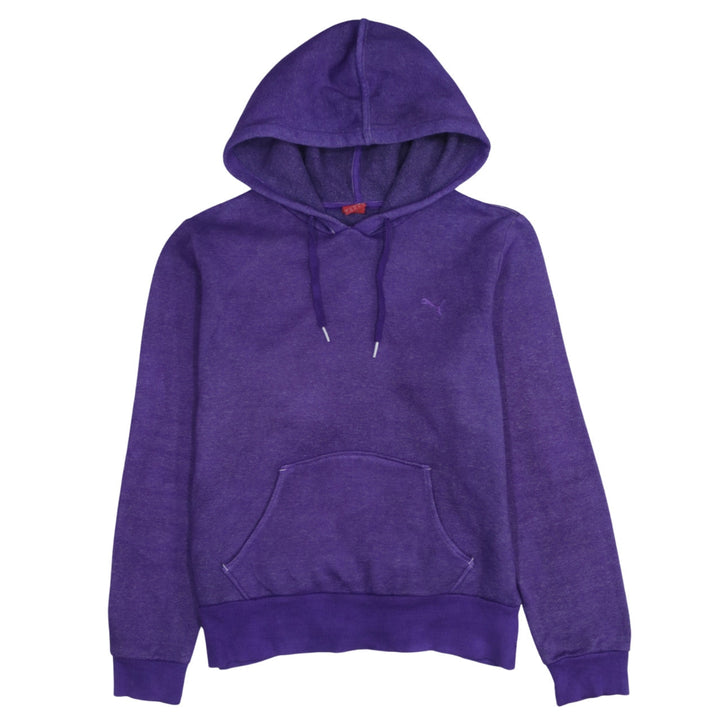 Puma Women's Purple Pullover Hoodie Size 14 Relaxed Fit