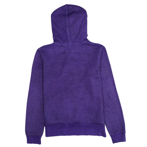 Puma Women's Purple Pullover Hoodie Size 14 Relaxed Fit