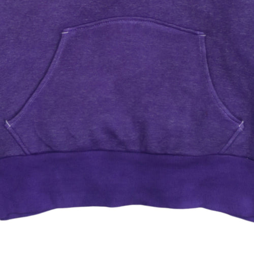 Puma Women's Purple Pullover Hoodie Size 14 Relaxed Fit