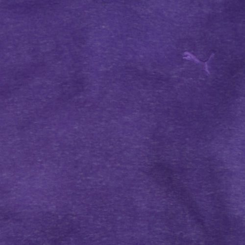 Puma Women's Purple Pullover Hoodie Size 14 Relaxed Fit