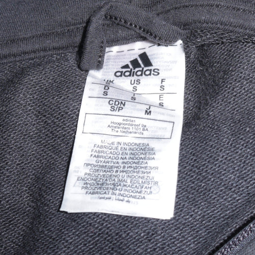 Adidas Men's Black Full Zip Hoodie Size S Sportswear
