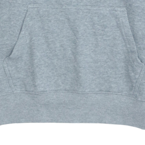 Levi's Boys Grey Pullover Hoodie Size 12A 152cm Cotton Blend Logo Sweatshirt