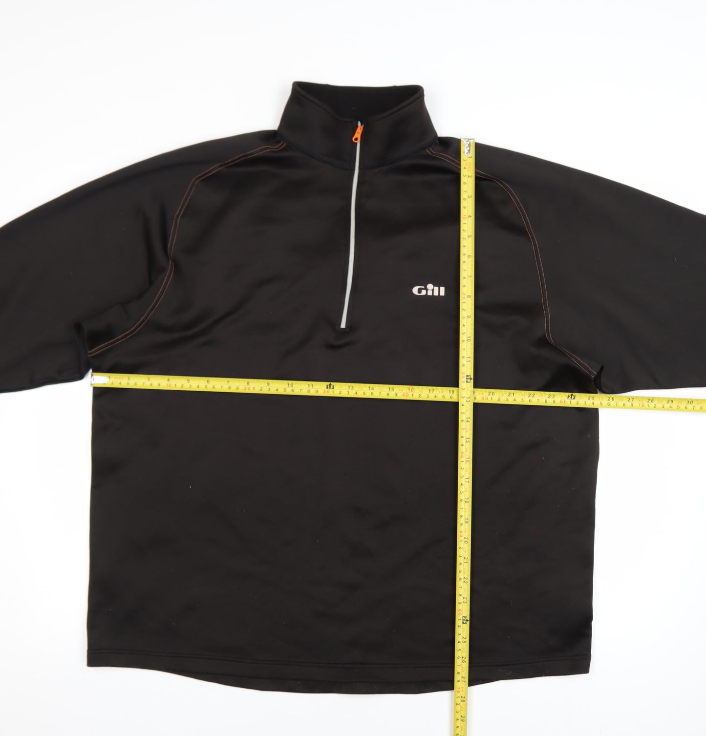 Gill Men's Black XXL 1/4 Zip Lightweight Pullover Sweatshirt