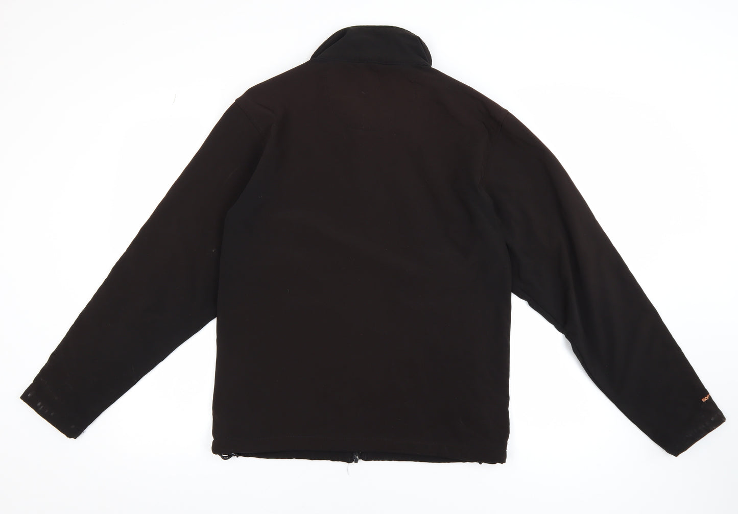 Regatta Men’s Black Softshell Jacket S 38in Windproof Water Resistant