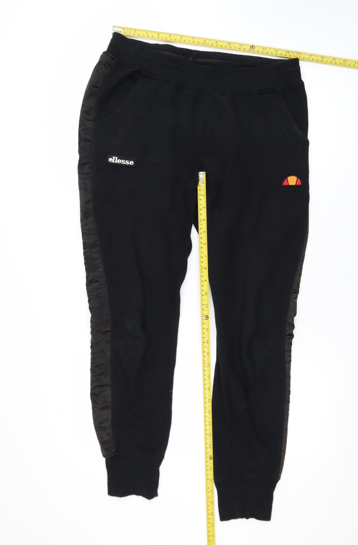 Ellesse Men's Black Jogger Fleece Trousers Size M