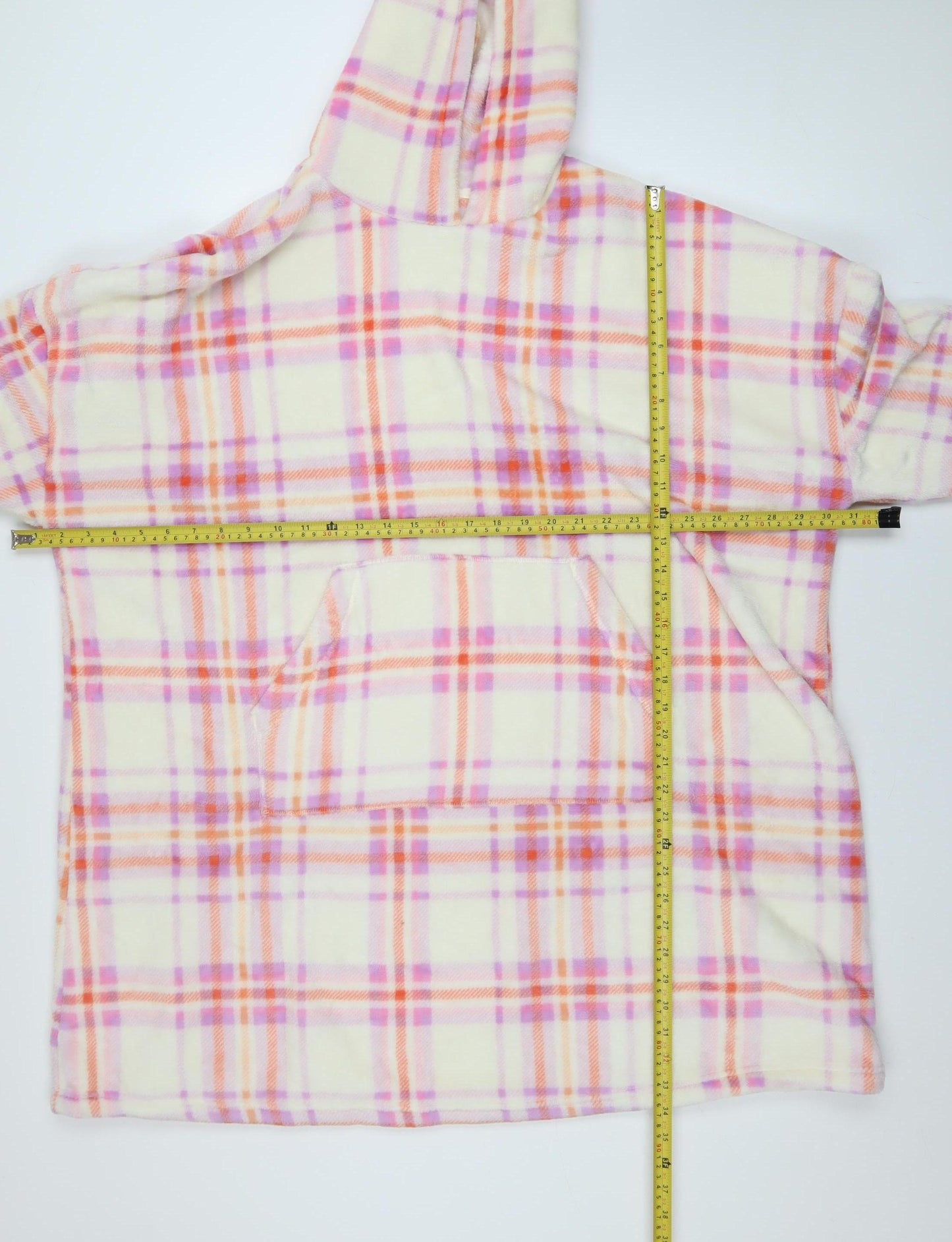 Marks and Spencer Womens Multicoloured Fleece Hooded Nightshirt One Size