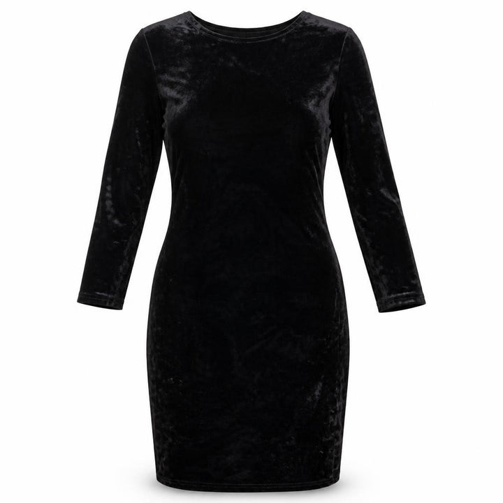 Miss Selfridge Women’s Black Velvet Bodycon Dress Size 10