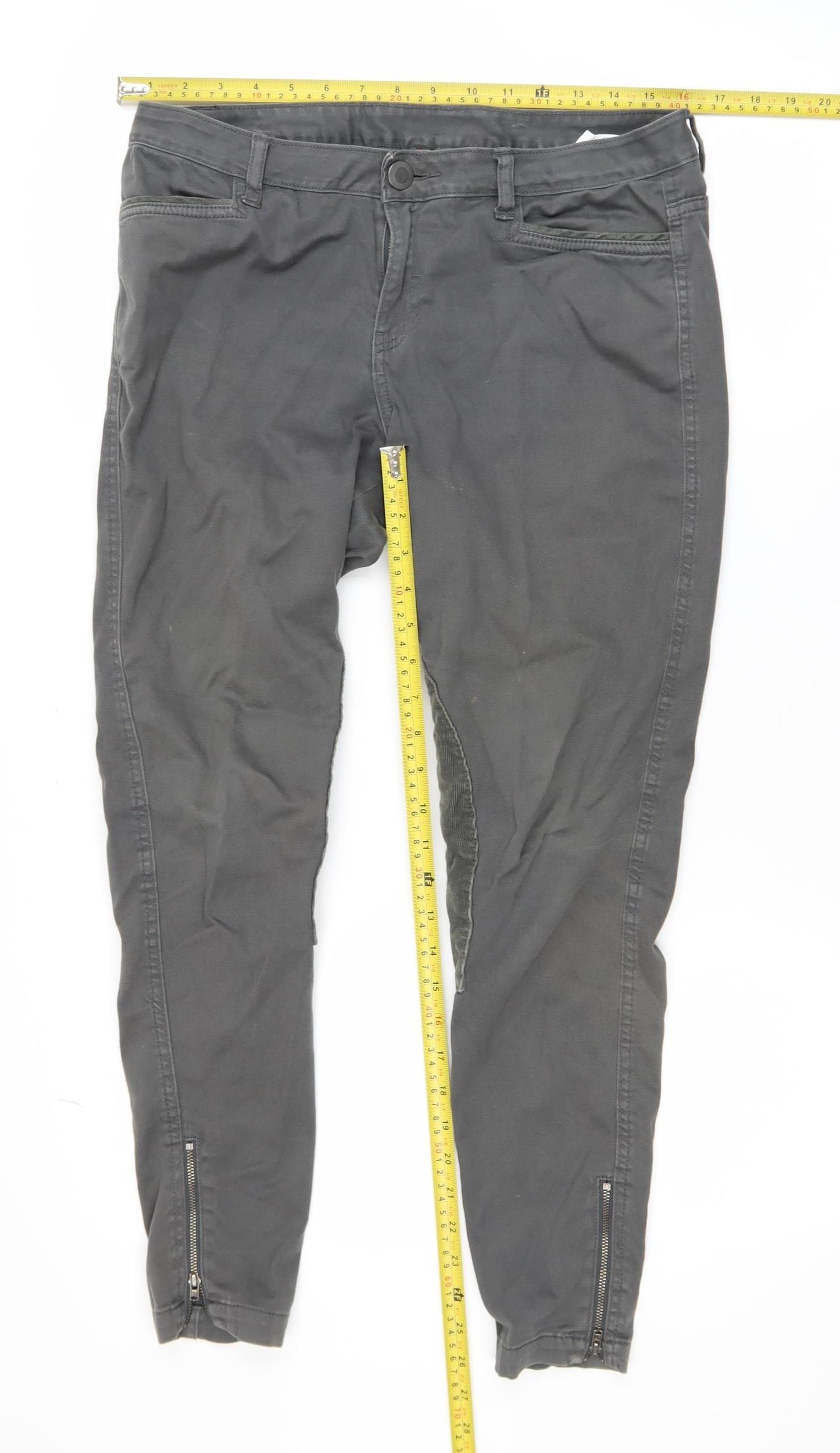 Marks and Spencer Women’s Grey Jegging Jeans Size 12 Short Slim Fit