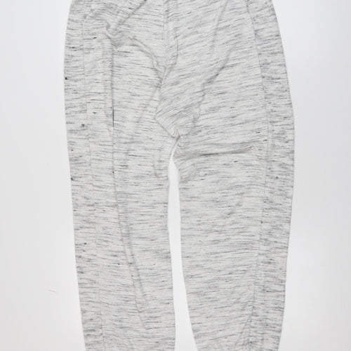 Marks and Spencer Women's Grey Viscose Jogger Trousers Size 12