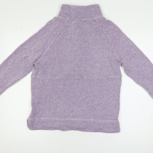 Bella di Notte Women’s Purple Henley Knit Jumper Size 10