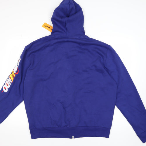 McLaren Men's Blue 2XL Full Zip Hooded Racing Jacket