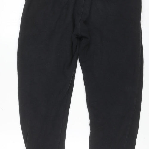 Nike Men's Black M Jogger Sweatpants Cotton Blend Elastic Waist Activewear