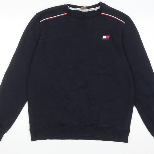 Tommy Sport Men's Blue Crew Neck Pullover Jumper M