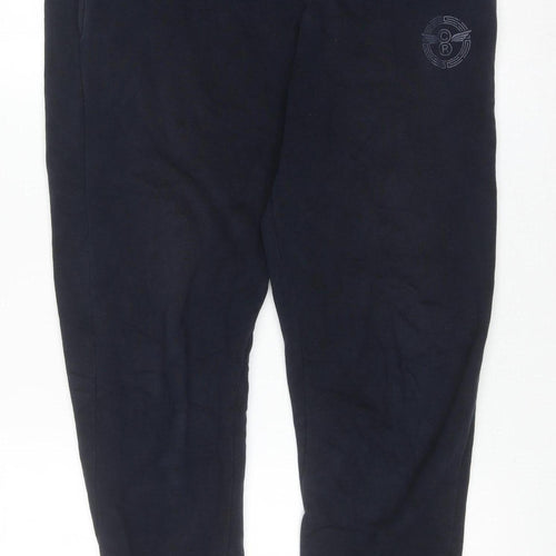 Creative Recreation Men's Black Small Jogger Sweatpants with Drawstring Waist