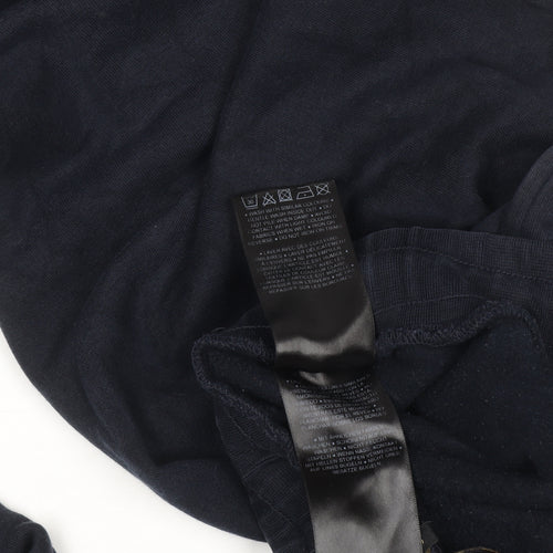 Creative Recreation Men's Black Small Jogger Sweatpants with Drawstring Waist
