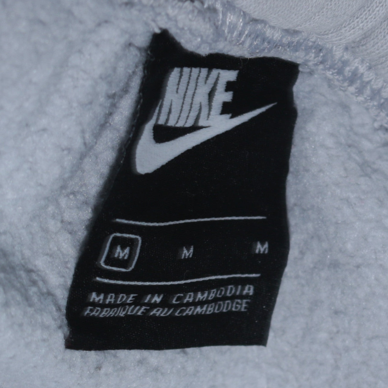 Nike Air Men's Grey Jogger Sweatpants M Tapered Fit Cotton Blend