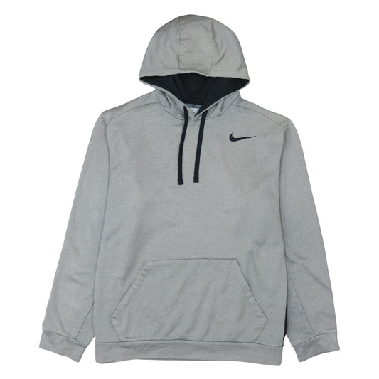 Nike Men's Grey Pullover Therma Fit Hoodie XL Sportswear