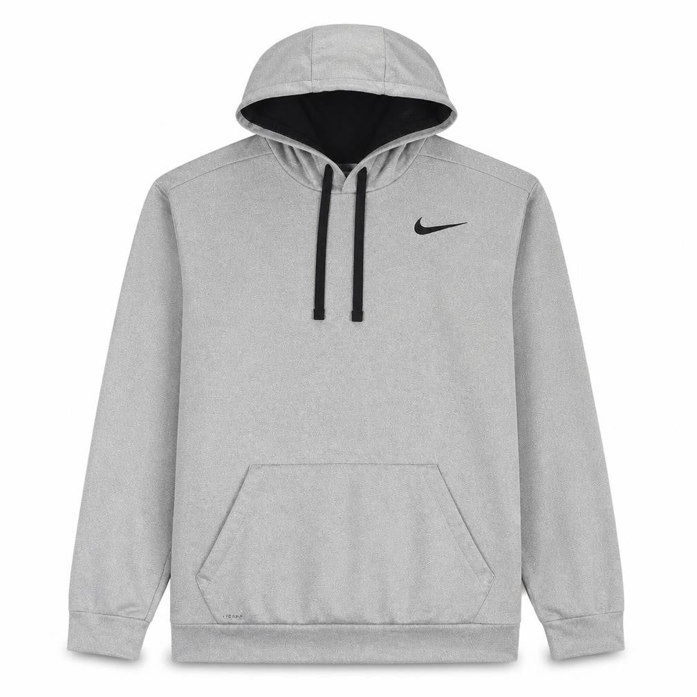 Nike Men's Grey Pullover Therma Fit Hoodie XL Sportswear