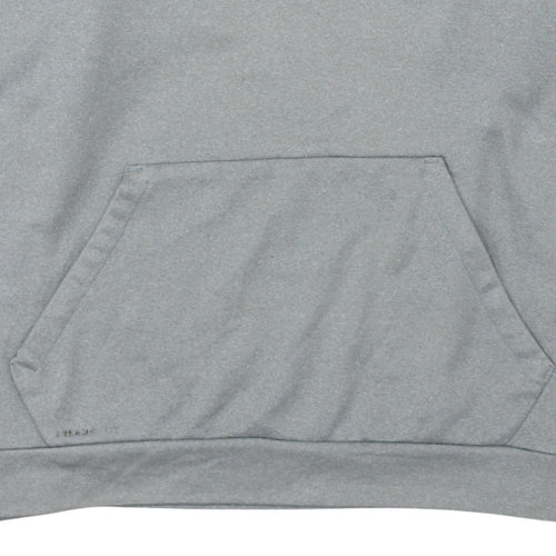 Nike Men's Grey Pullover Therma Fit Hoodie XL Sportswear