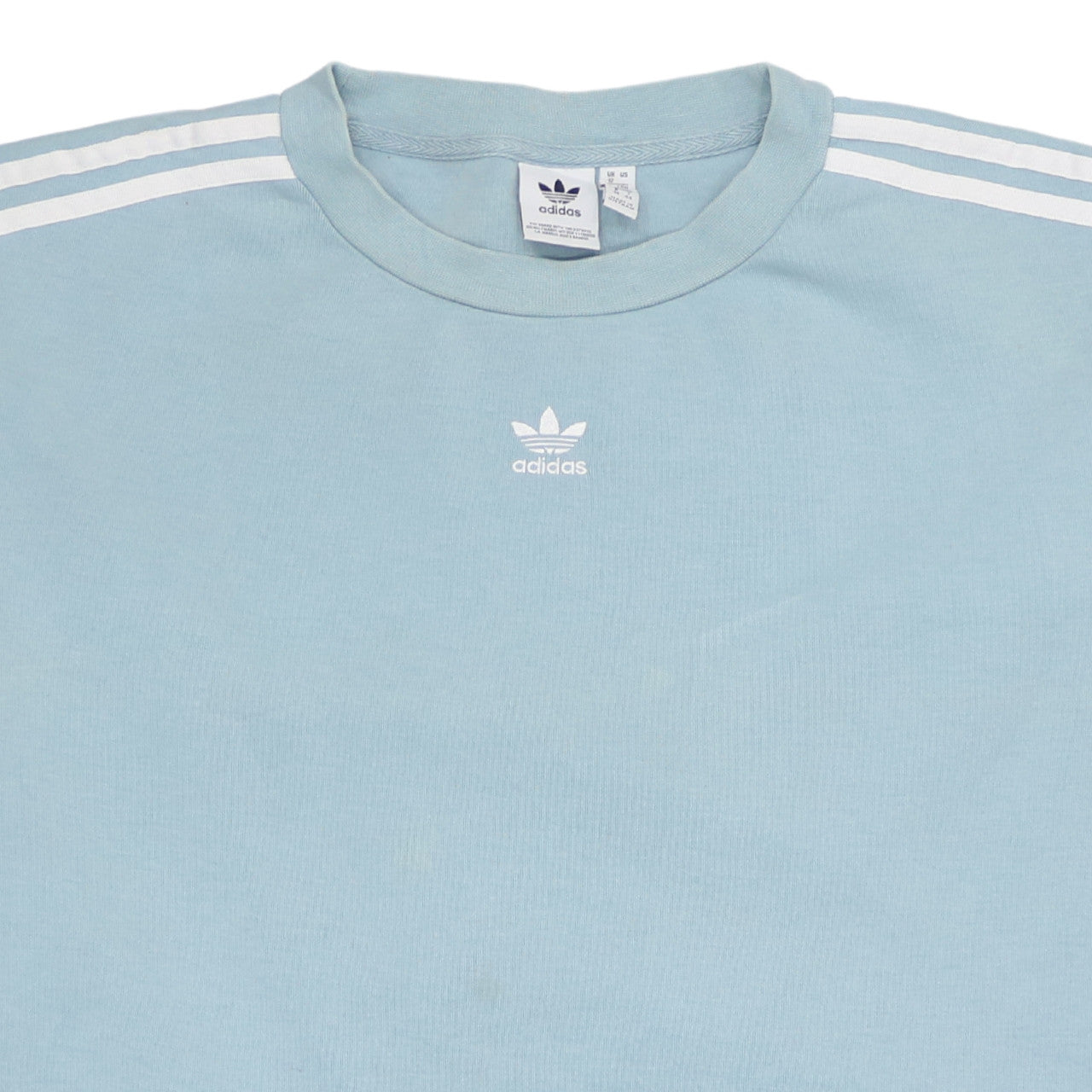 Adidas Women's Blue Crew Neck Pullover Sweatshirt Size 12