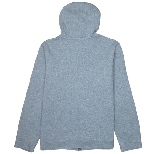 Nike Boys Grey Full Zip Hoodie XL 158-170cm Fleece Lined Sweatshirt
