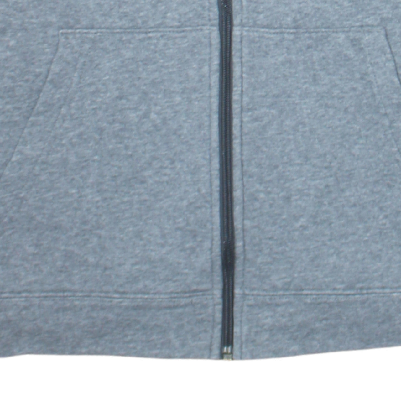 Nike Boys Grey Full Zip Hoodie XL 158-170cm Fleece Lined Sweatshirt