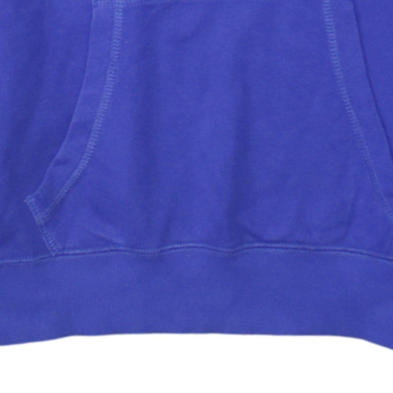Champion Women's Blue Pullover Hoodie Medium Cotton Blend