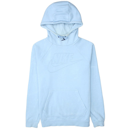 Nike Men's Blue Pullover Hoodie S Regular Fit Sportswear