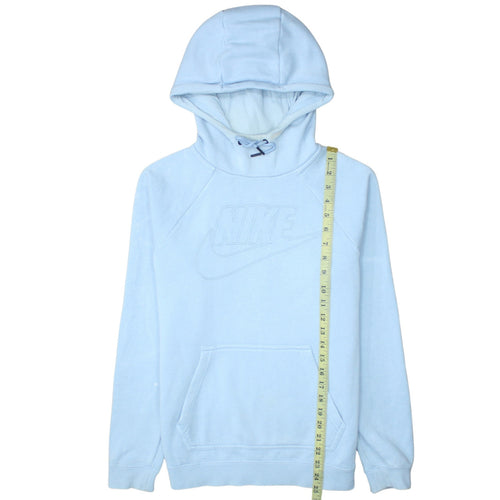 Nike Men's Blue Pullover Hoodie S Regular Fit Sportswear