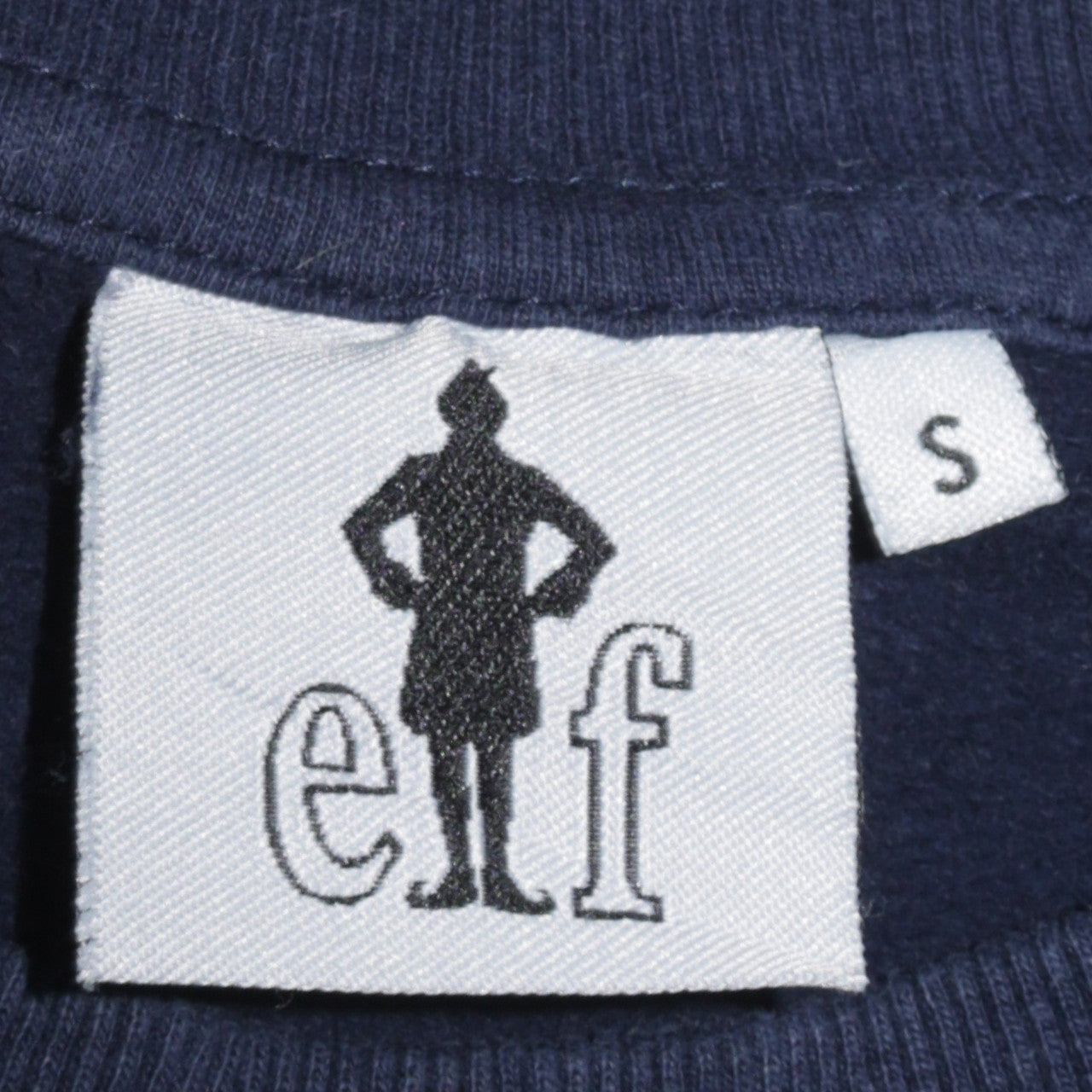 Cedar Wood State Men's Blue Elf Christmas Sweatshirt Size S