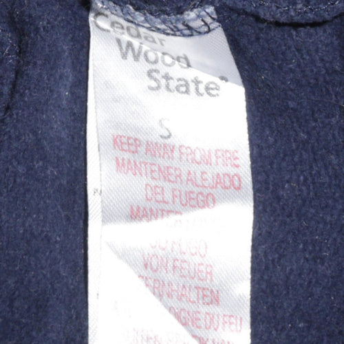 Cedar Wood State Men's Blue Elf Christmas Sweatshirt Size S