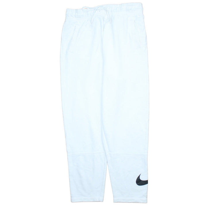 Nike Men’s White Jogger Sweatpants M Regular Fit Fleece Activewear