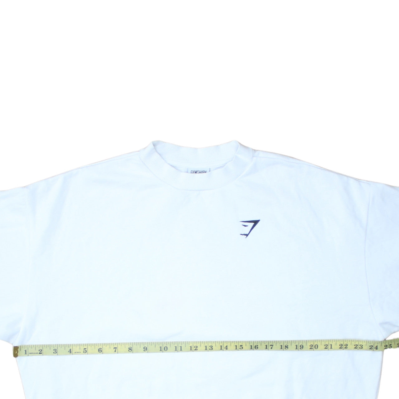 Gymshark Men's White XS Crew Neck Pullover Sweatshirt