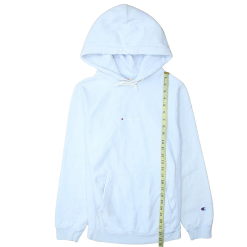 Champion Men's White XS Pullover Hoodie Reverse Weave Fleece