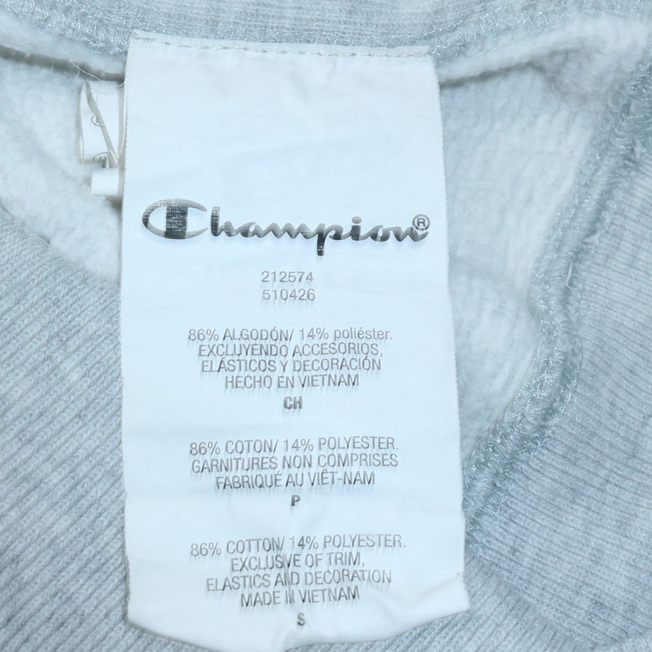 Champion Men's White XS Pullover Hoodie Reverse Weave Fleece