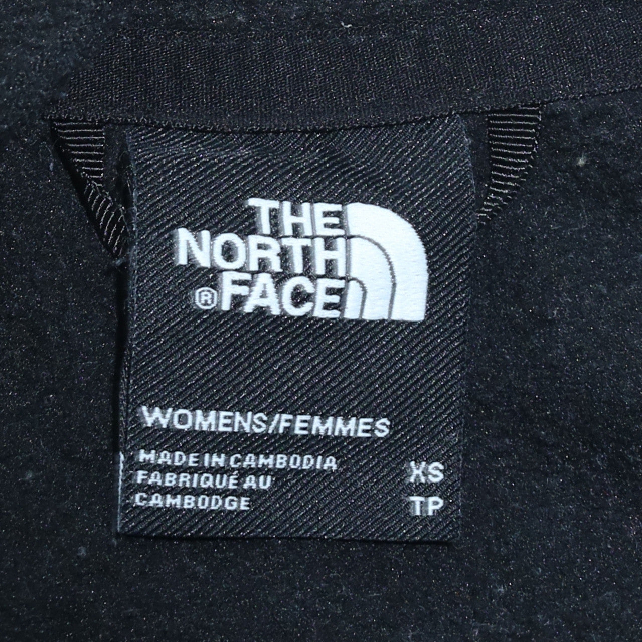 The North Face Women's Black XS Fleece 1/4 Zip Pullover Sweatshirt
