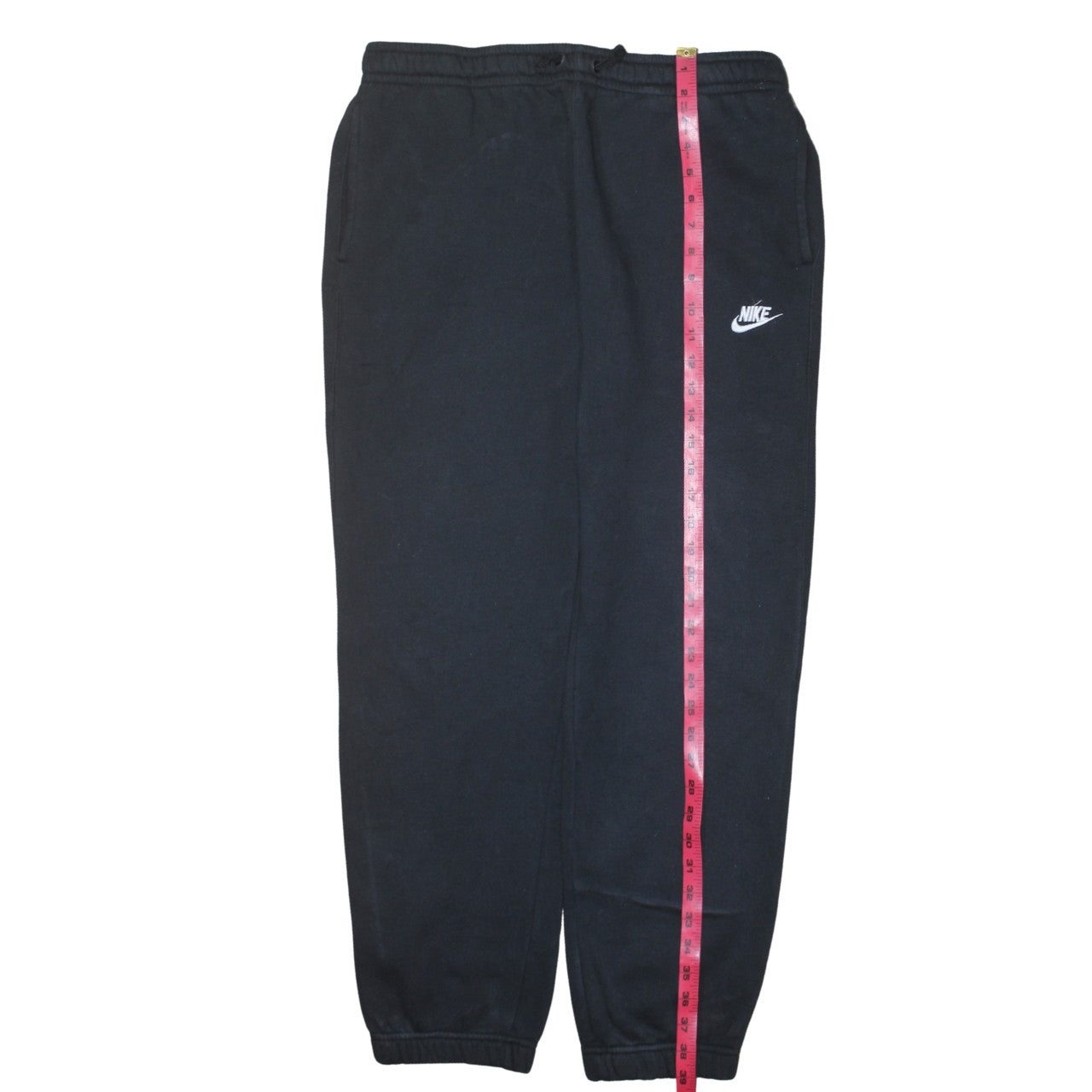 Nike Men's Black L Jogger Sweatpants 80 Cotton 20 Polyester