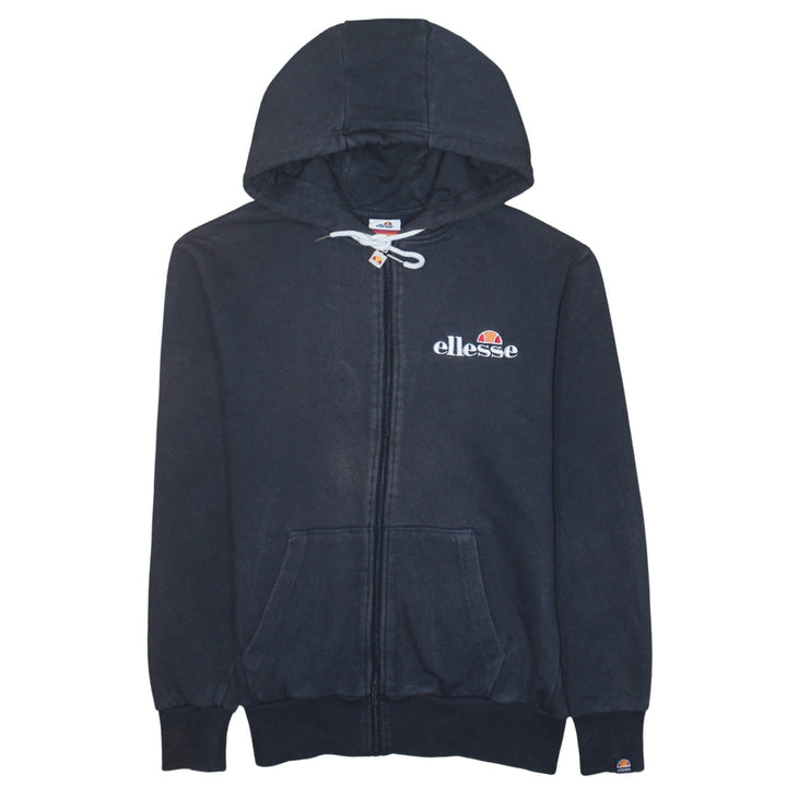 Ellesse Men's Black Full Zip Hoodie Size S Regular Fit